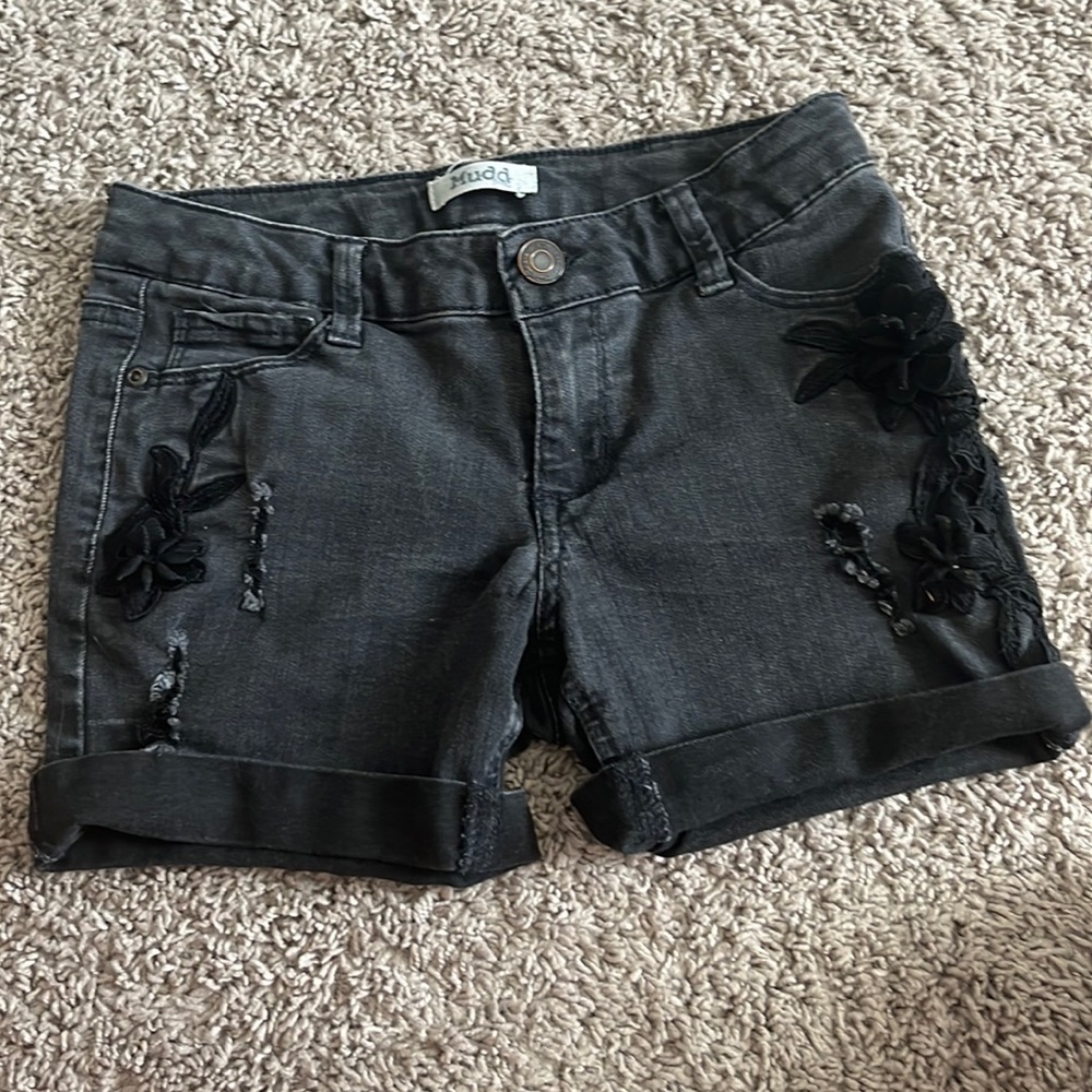 COPY - black jean shorts originally bought from kohl’s